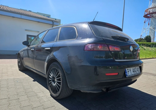 Alfa Romeo 159 cena 12800 przebieg: 230000, rok produkcji 2007 z Poznań małe 46